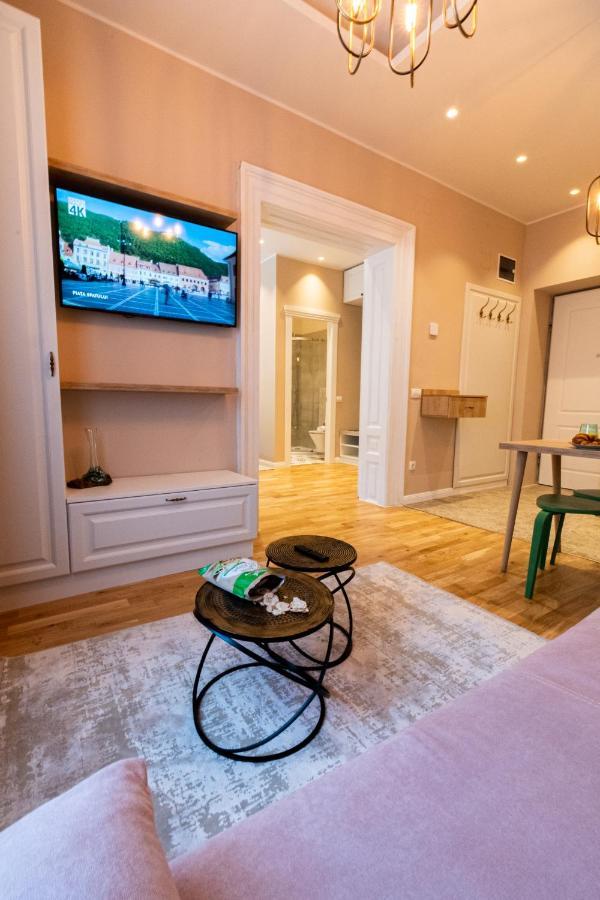 Black Gate - Quiet Studio In The Heart Of Old Town With Free Private Secured Parking 布拉索夫 外观 照片